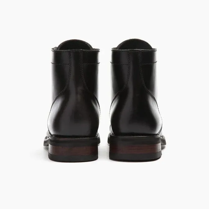 7 CM/2.76 Inches CMR CHAMARIPA Handcrafted Black Hidden High Heel Boots - Elevate Your Presence with 2.76 Inches of Customized Luxury