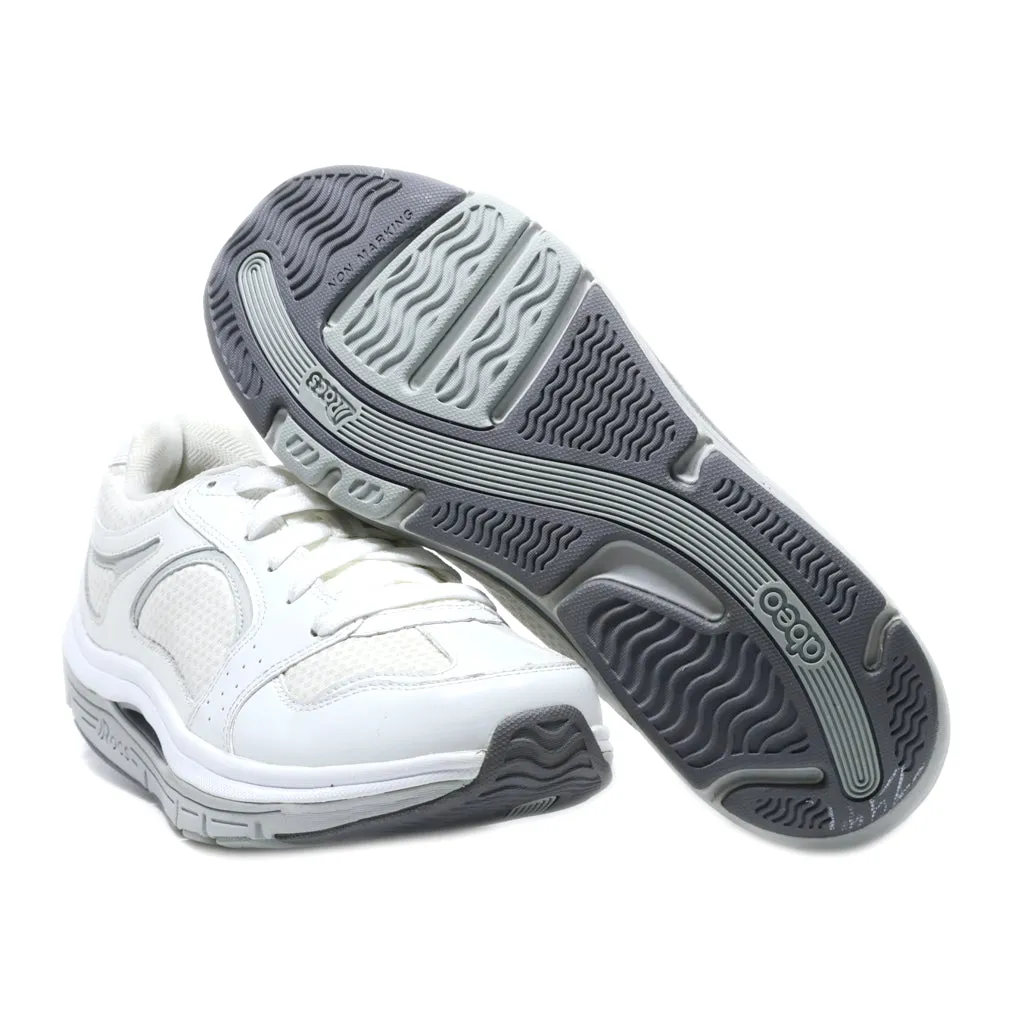 Abeo Sport Shoes Leather White Colour For Women