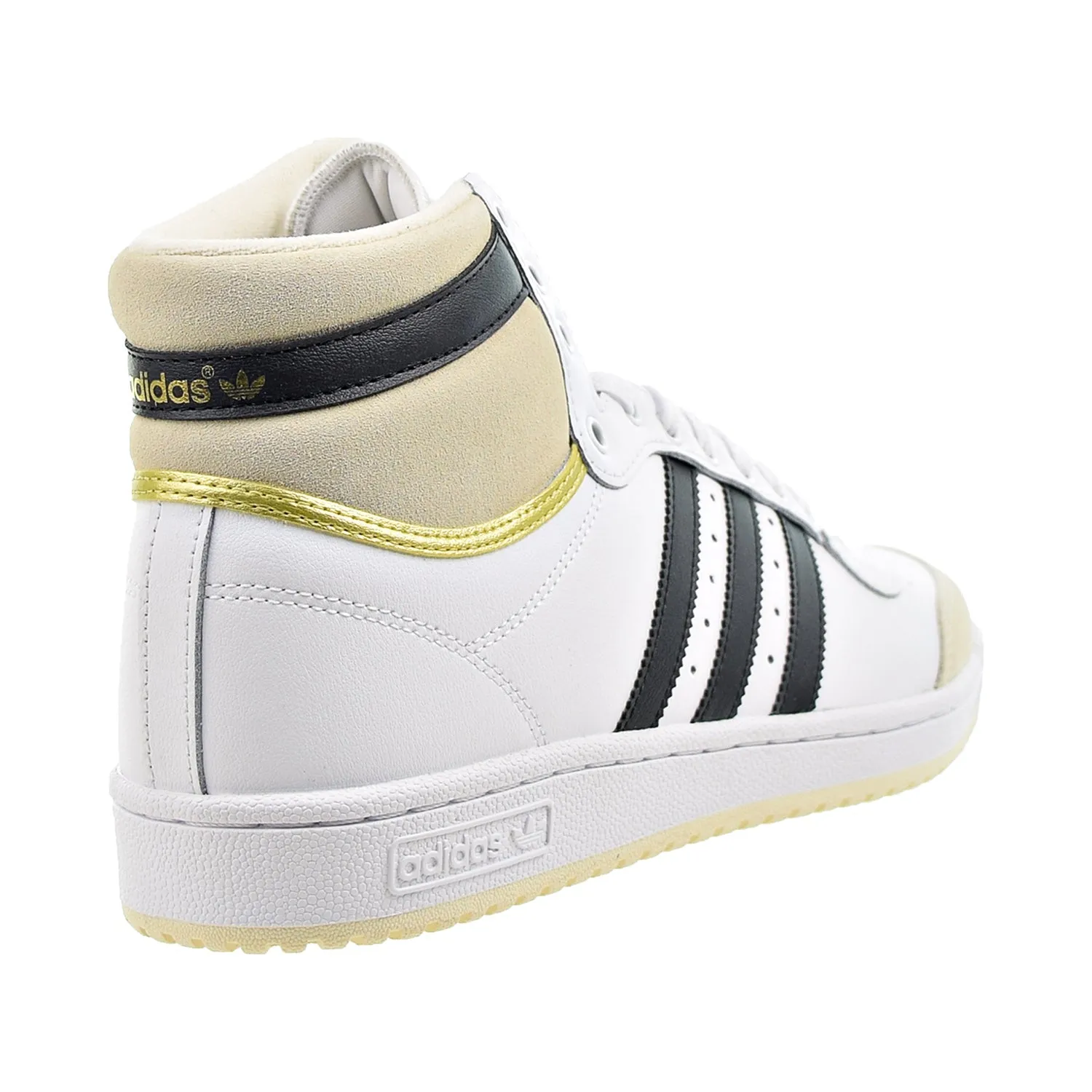 Adidas Top Ten Hi Men's Shoes Cream-Black-Red