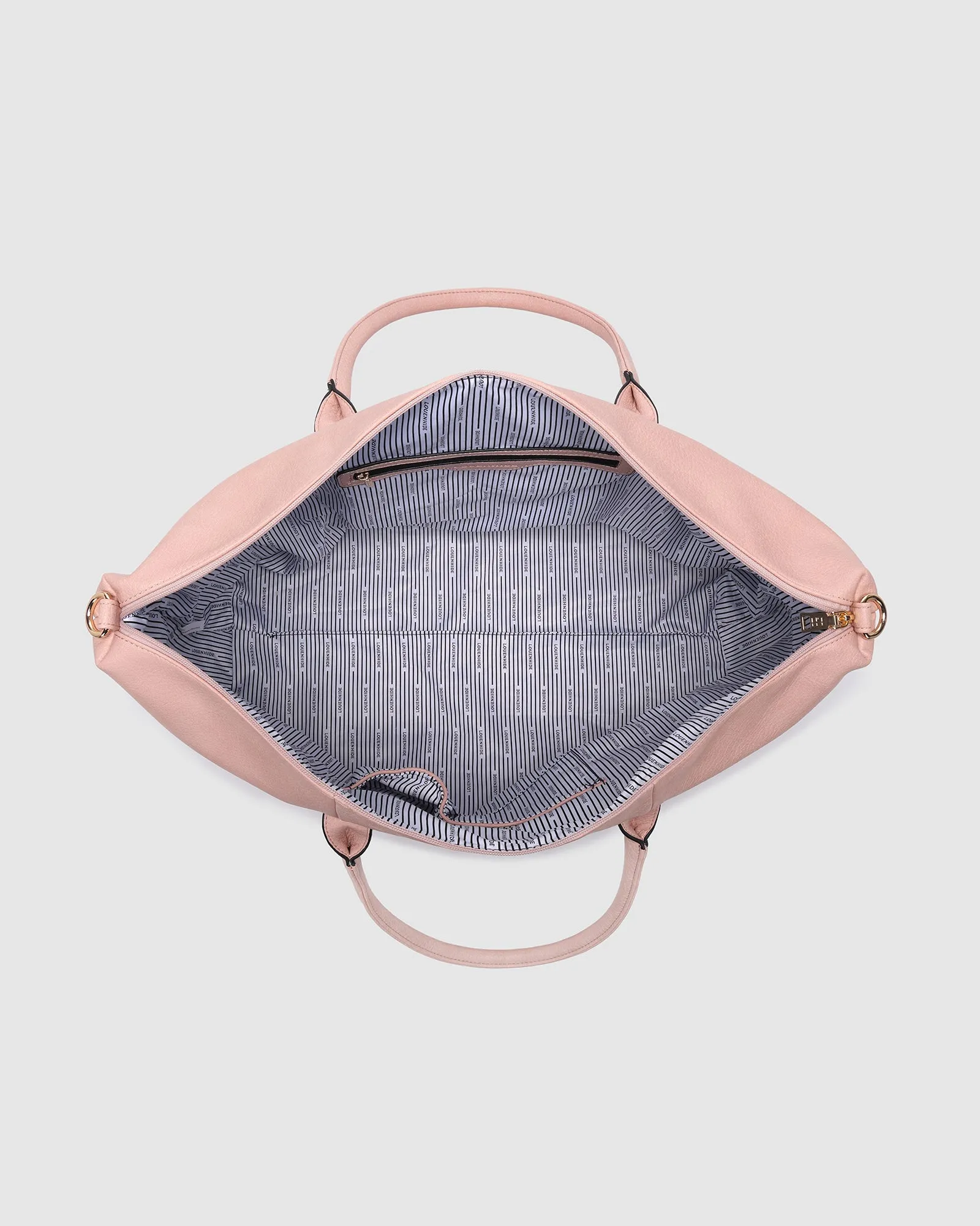 Alexis Stripe Weekender - Blush Stripe