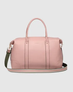 Alexis Stripe Weekender - Blush Stripe