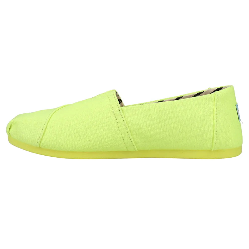 Alpargata Canvas Slip On Flats
