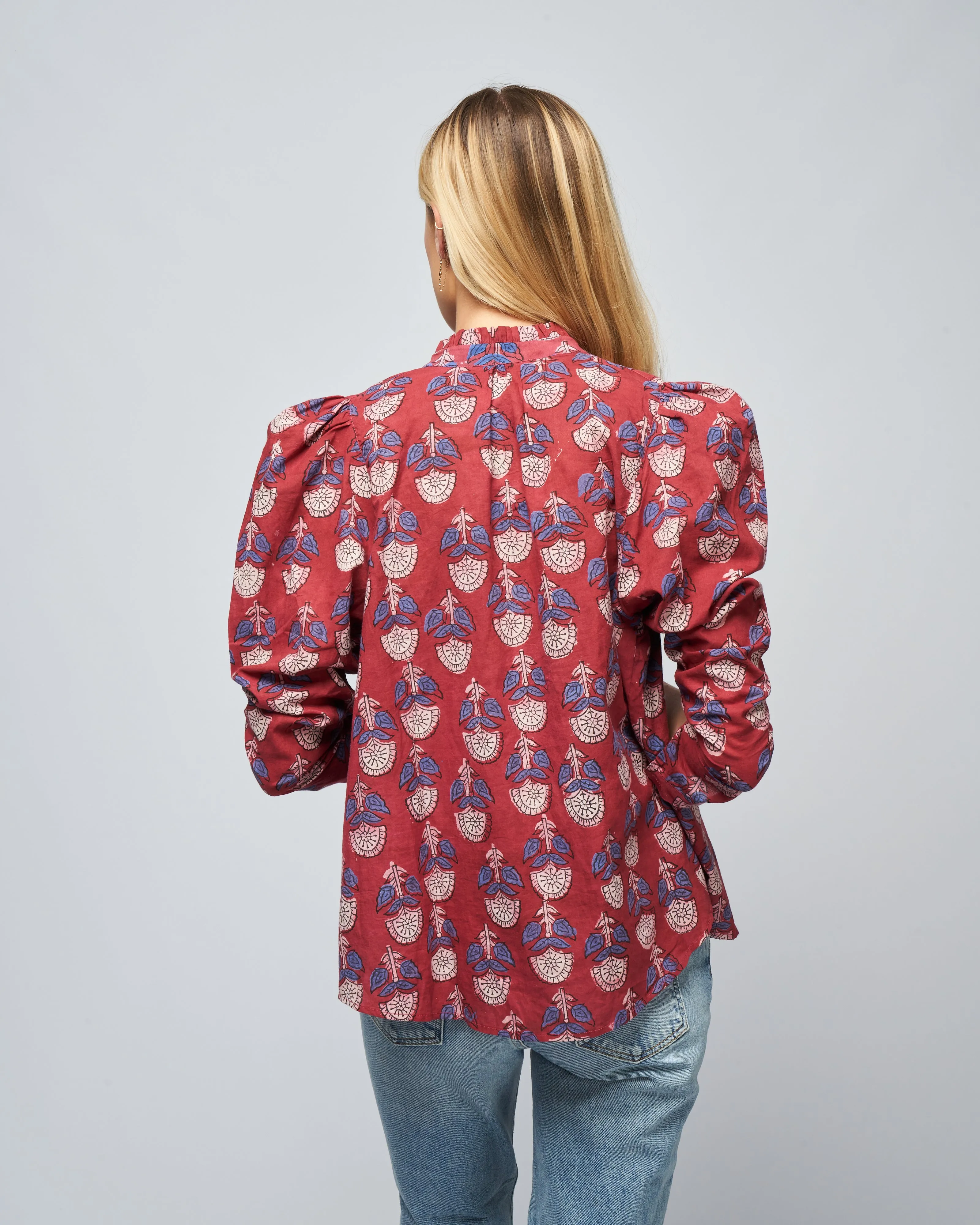 annabel mauve shirt - pink mauve
