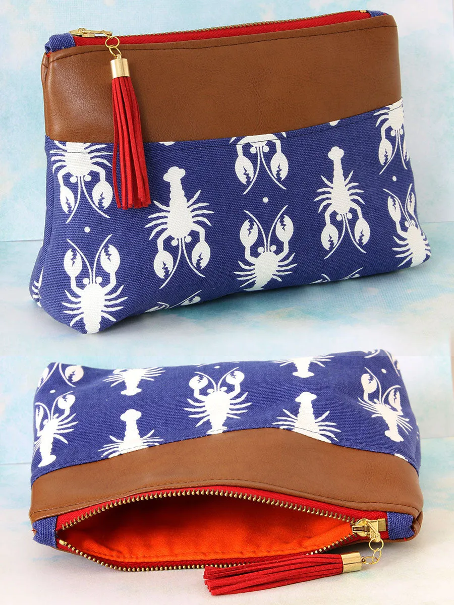 (B905) Cosmetics Clutch Pattern