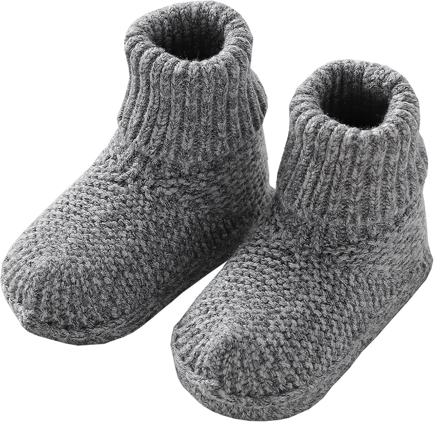 Baby Booties Hand Crochet Newborn Knit Shoes Soft Warm Cozy First Walkers for Infant Boys Girls