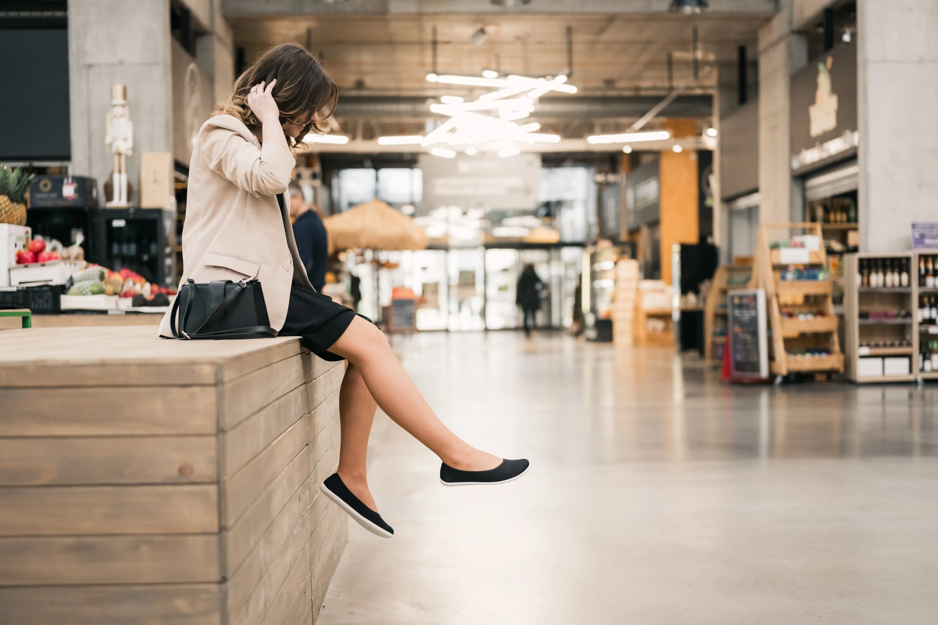 Ballet Flats Be Lenka Delight - Black