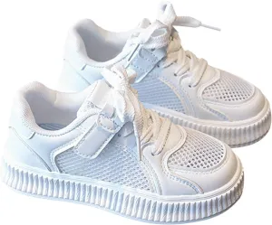 Boys Girls Sneakers Kids Shoes Lightweight Breathable Athletic Running Tennis Shoes for Toddler/Little Kid/Big Kid