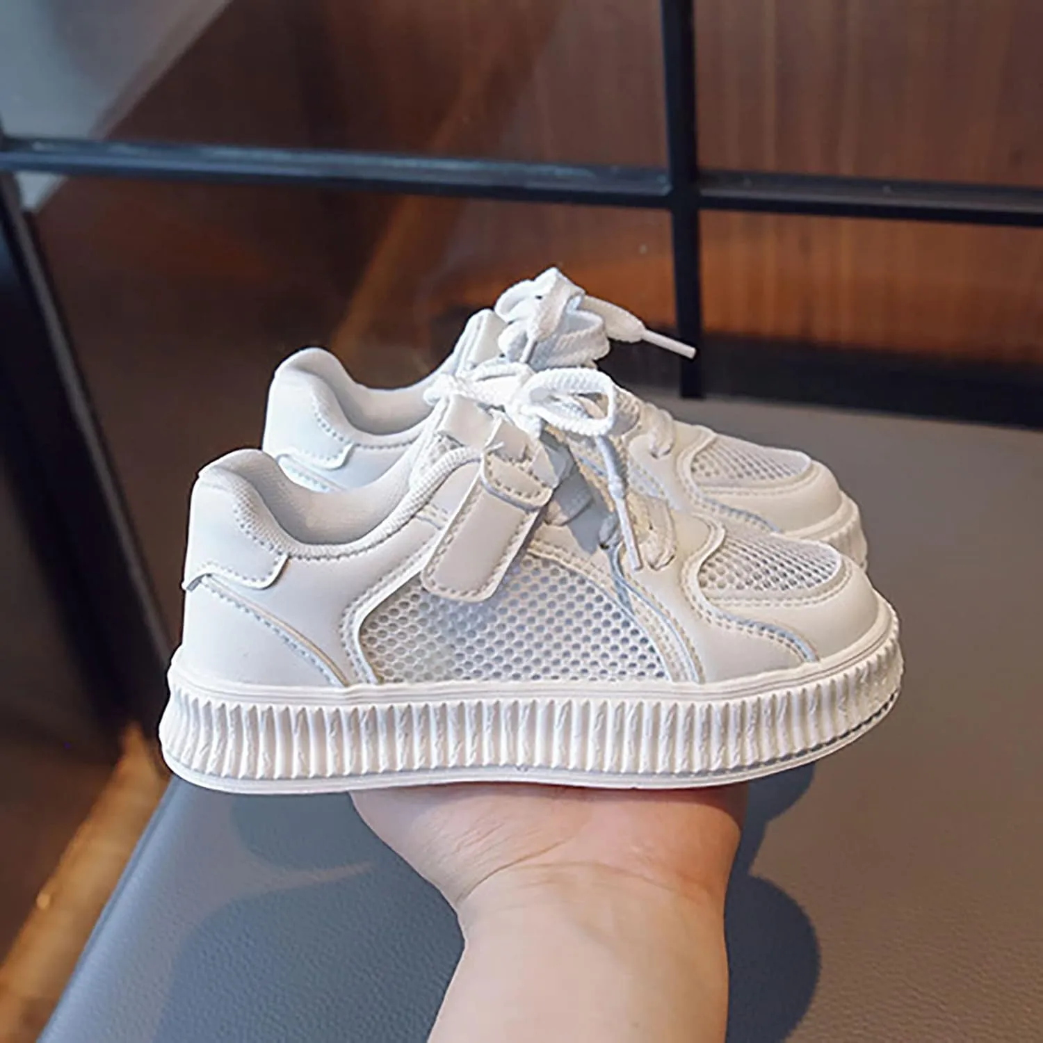 Boys Girls Sneakers Kids Shoes Lightweight Breathable Athletic Running Tennis Shoes for Toddler/Little Kid/Big Kid