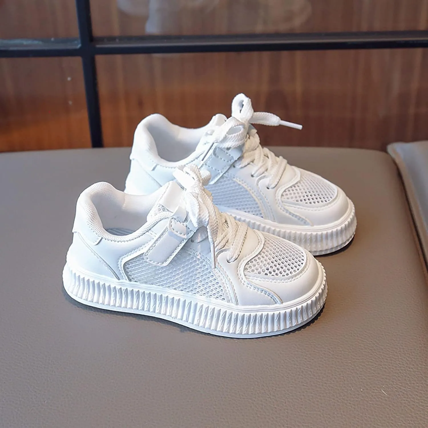 Boys Girls Sneakers Kids Shoes Lightweight Breathable Athletic Running Tennis Shoes for Toddler/Little Kid/Big Kid