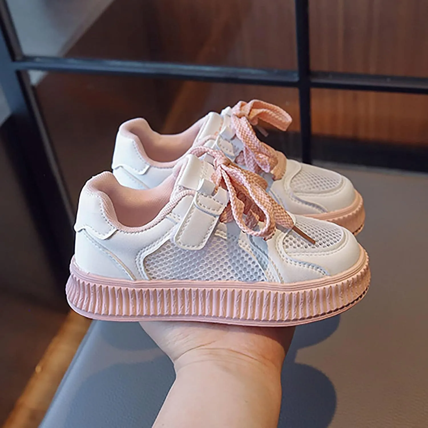 Boys Girls Sneakers Kids Shoes Lightweight Breathable Athletic Running Tennis Shoes for Toddler/Little Kid/Big Kid