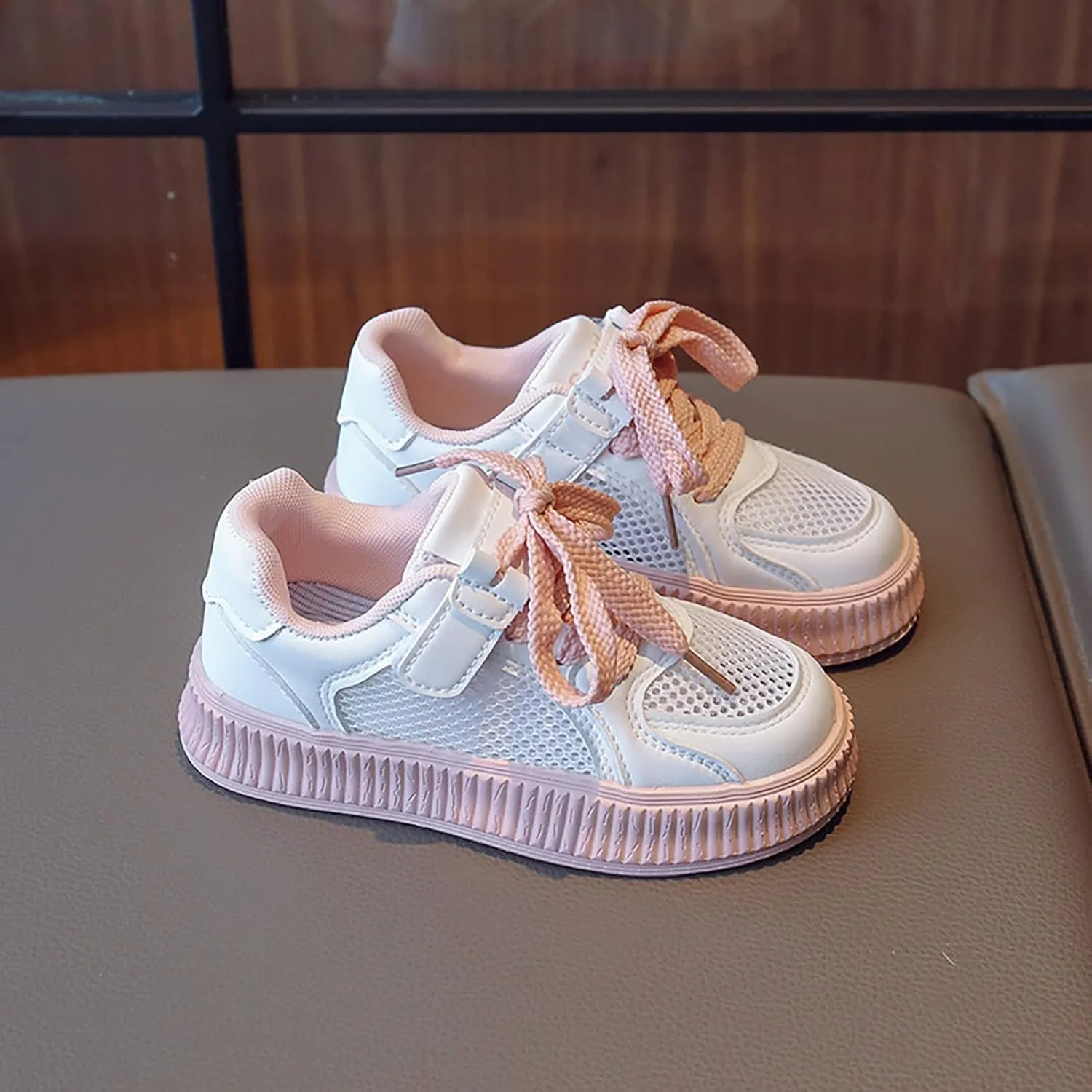 Boys Girls Sneakers Kids Shoes Lightweight Breathable Athletic Running Tennis Shoes for Toddler/Little Kid/Big Kid