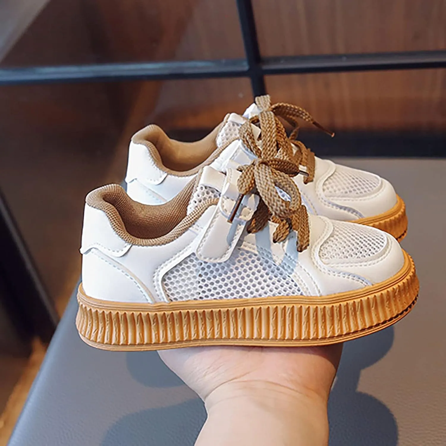 Boys Girls Sneakers Kids Shoes Lightweight Breathable Athletic Running Tennis Shoes for Toddler/Little Kid/Big Kid