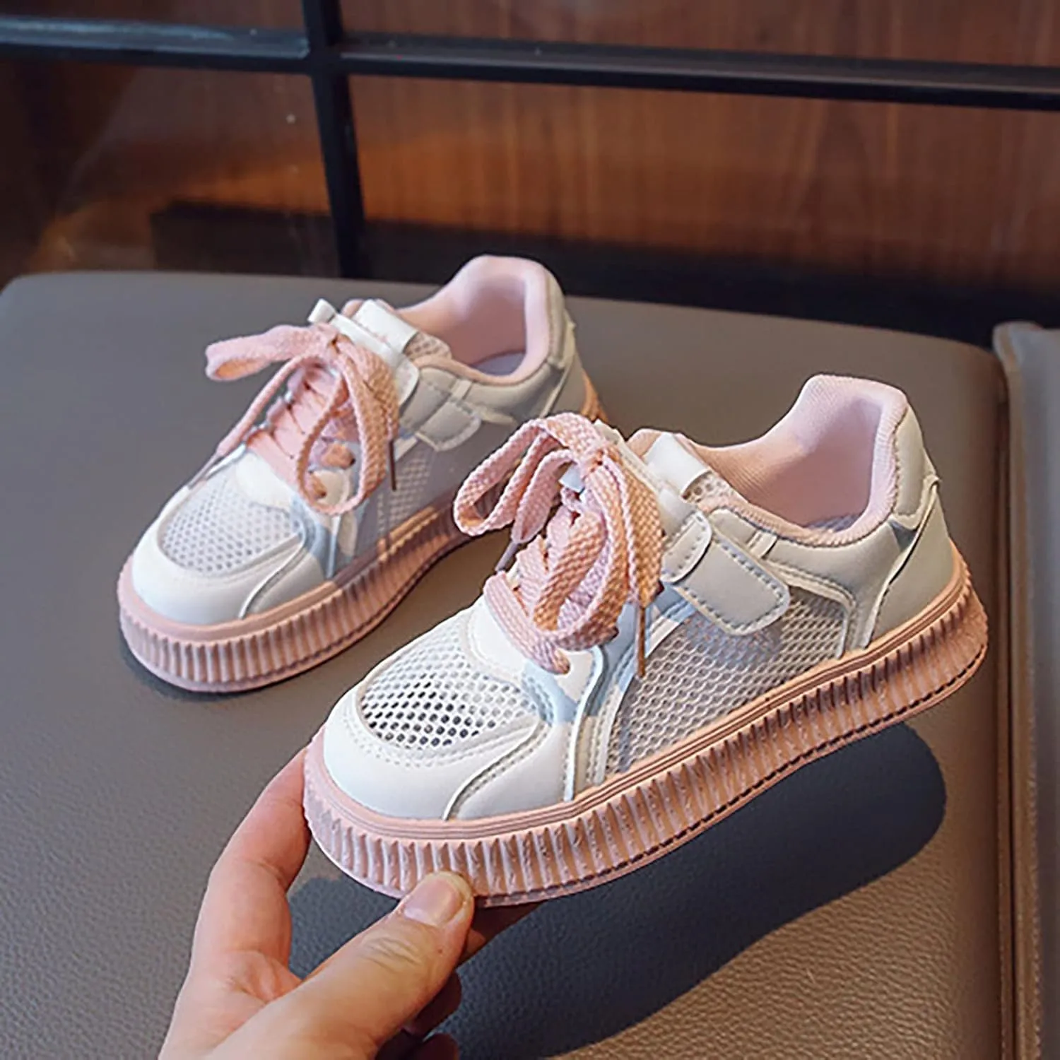 Boys Girls Sneakers Kids Shoes Lightweight Breathable Athletic Running Tennis Shoes for Toddler/Little Kid/Big Kid