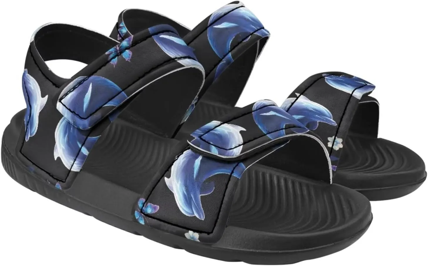 Boys Sandals for Kids Girls Summer Shoes Fashion Slide Sandals with Adjustable Strap Comfort Kids Beach Footwear