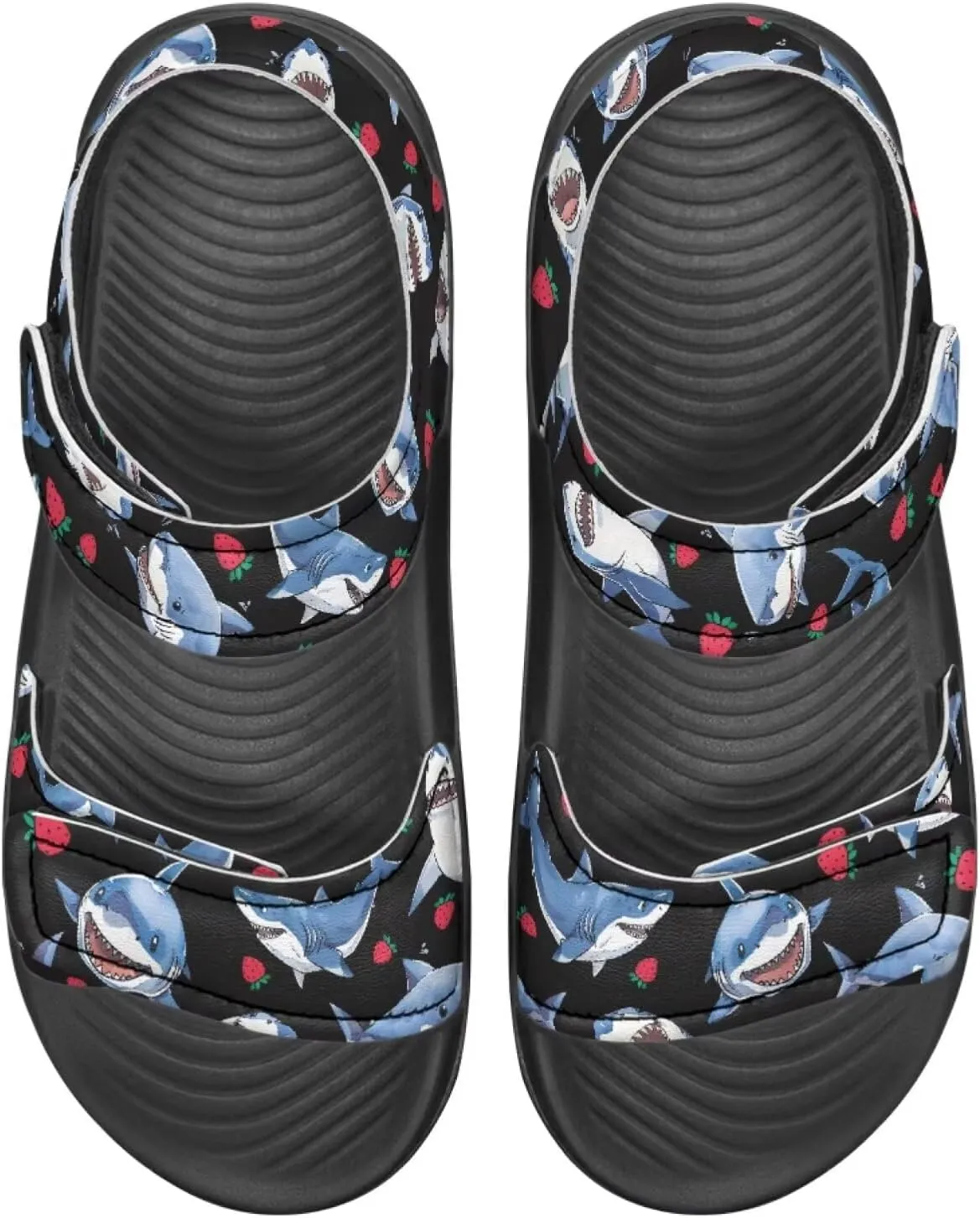 Boys Sandals for Kids Girls Summer Shoes Fashion Slide Sandals with Adjustable Strap Comfort Kids Beach Footwear