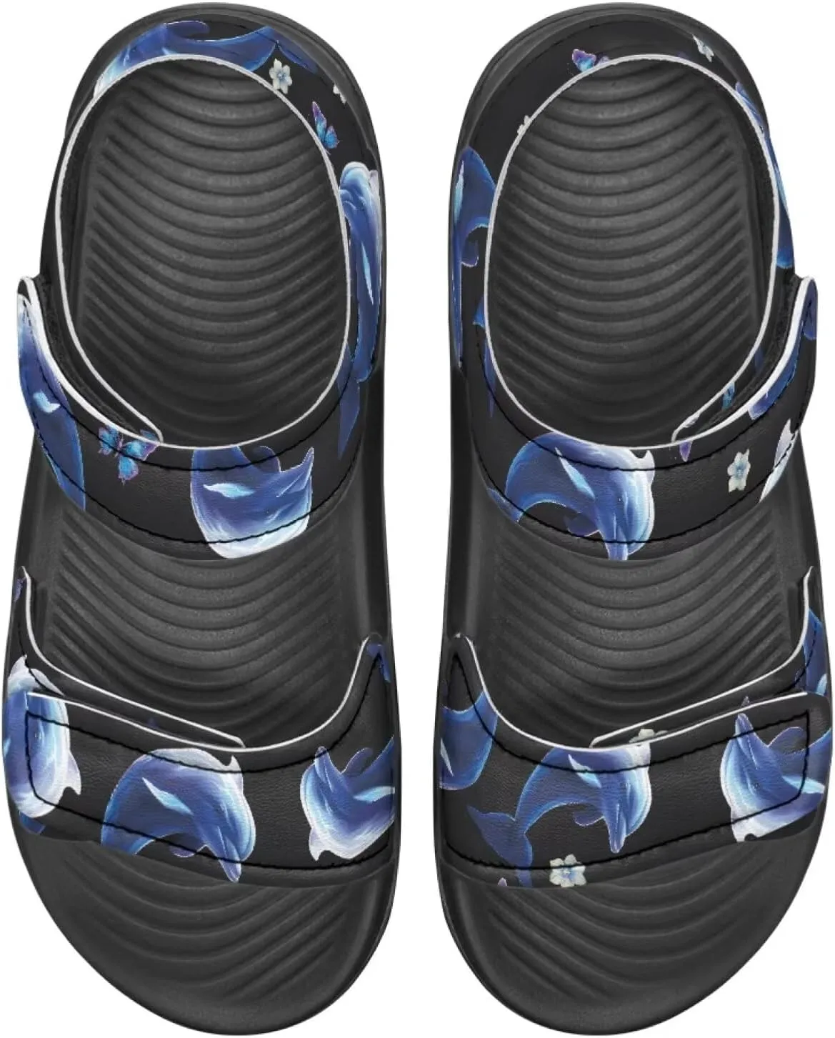 Boys Sandals for Kids Girls Summer Shoes Fashion Slide Sandals with Adjustable Strap Comfort Kids Beach Footwear