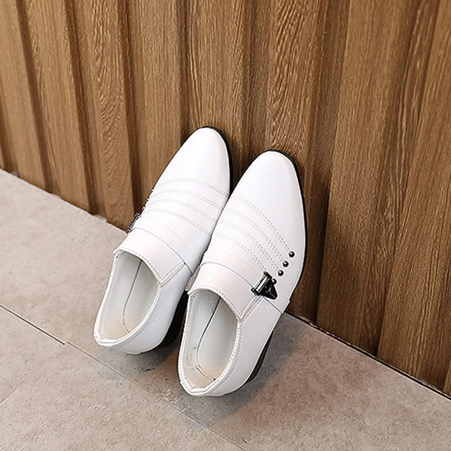 Boys Toddler Leather Baby Student British Casual Perform Shoes Children Style Boy's Shoes Girls Black Dress Shoes