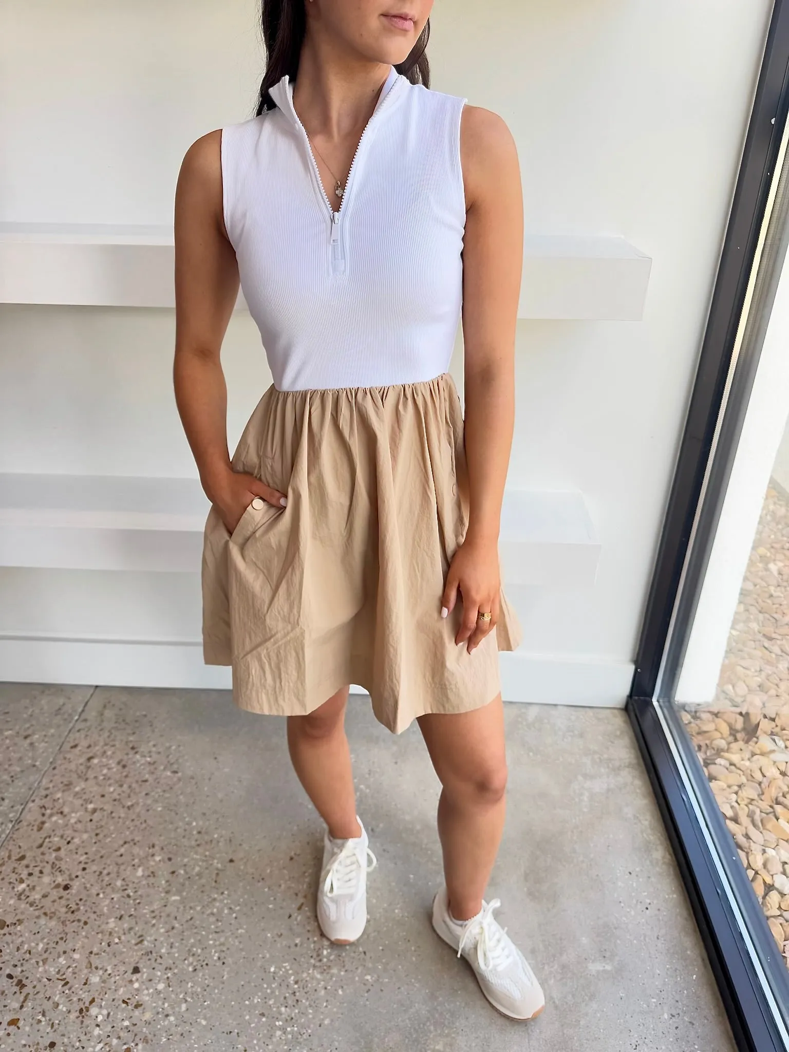 Brilliant White Lyon Dress