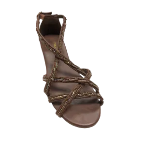 Brown Sandals Flats Maurices, Size 7