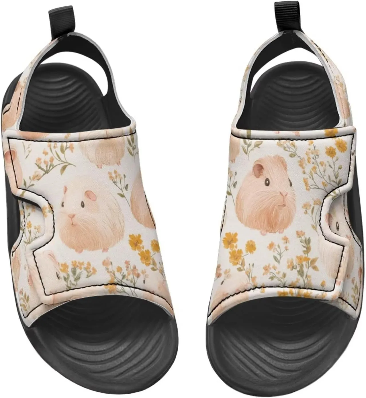 Cat Sport Sandals for Girls,Cute Rainbow Water Shoes Summer Outdoor Athletic Hiking Beach Sandals for Toddler/Little/Big Kids