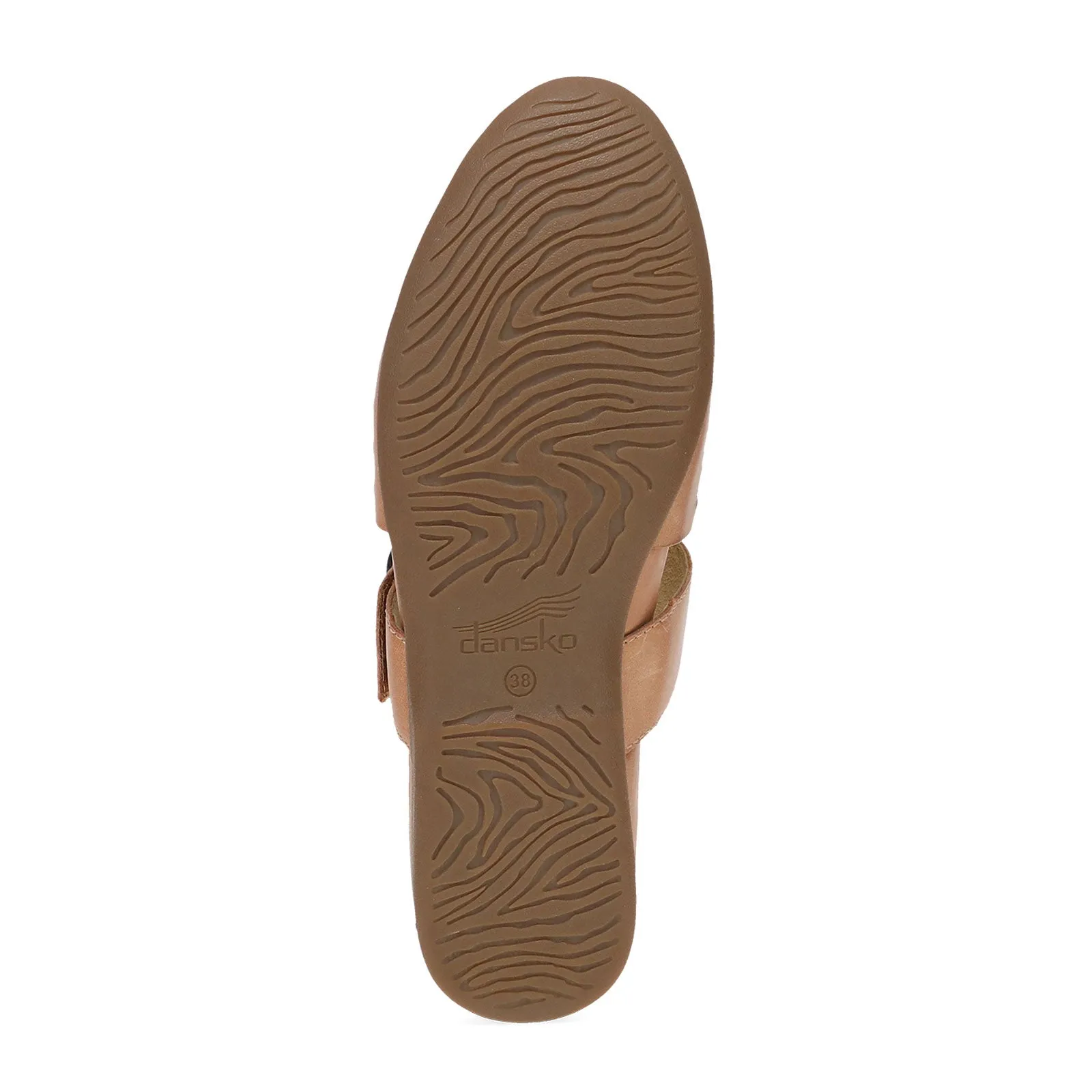 Dansko Leilani Flat (Women) - Light Tan Burnished Nappa