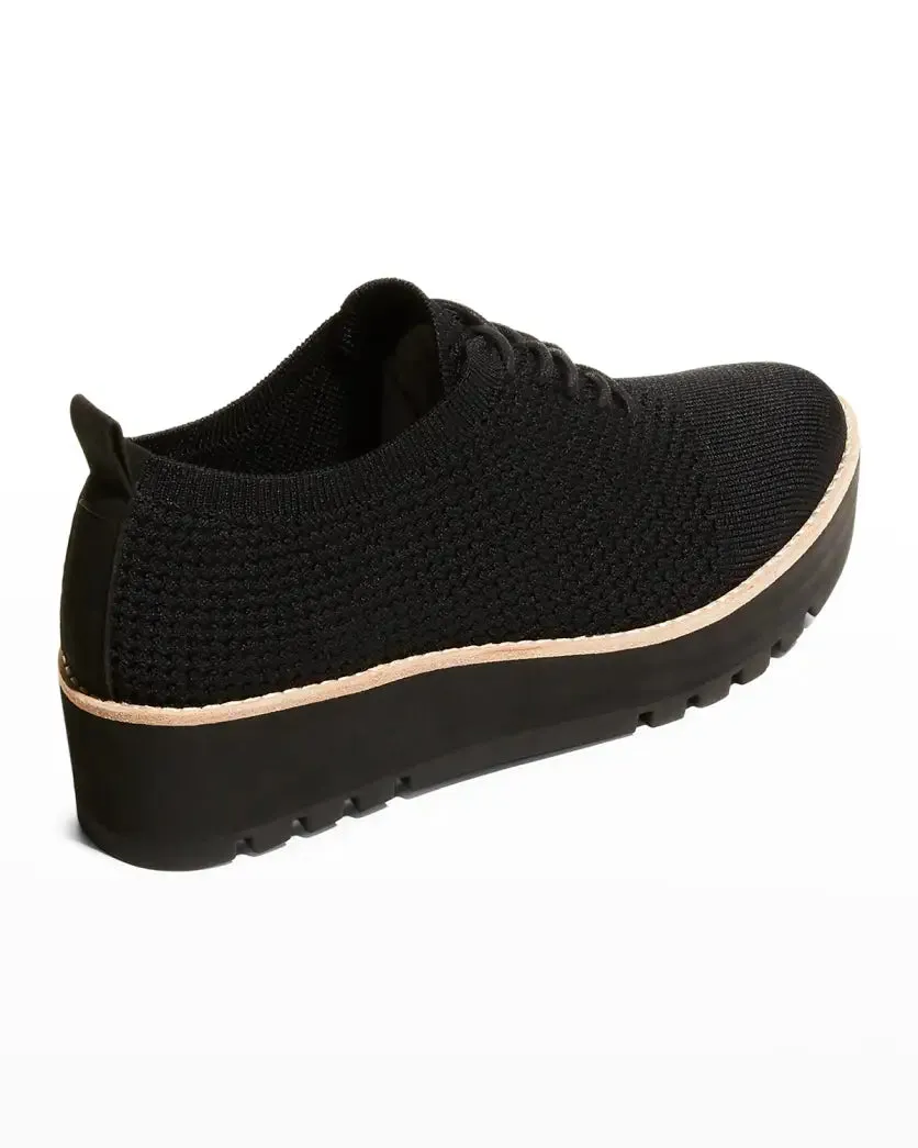 Eddy Knit Platform Oxford