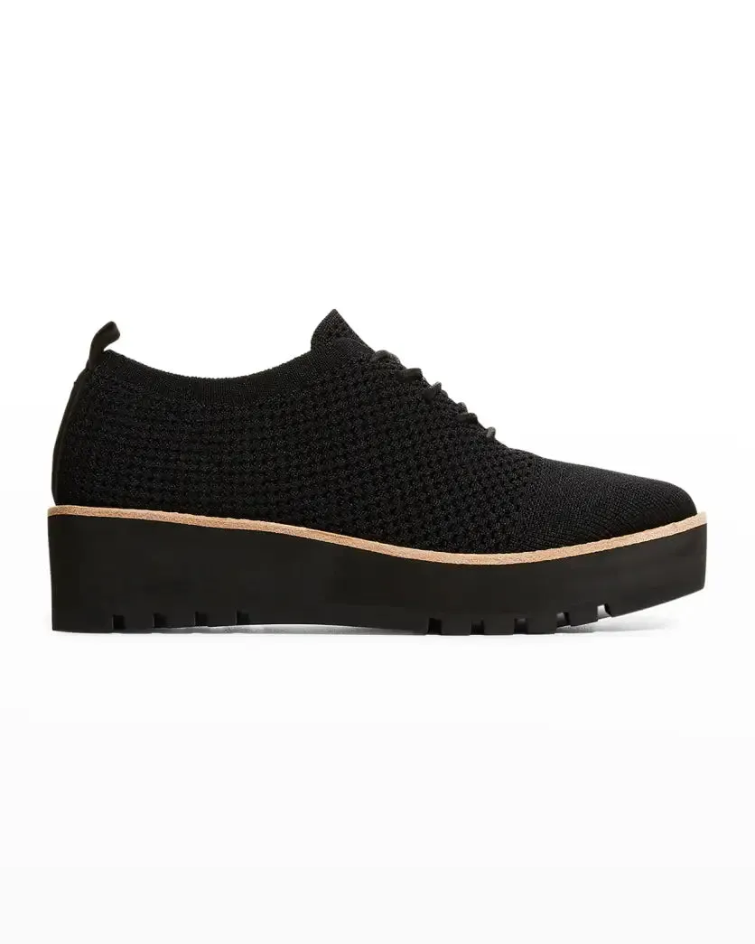 Eddy Knit Platform Oxford