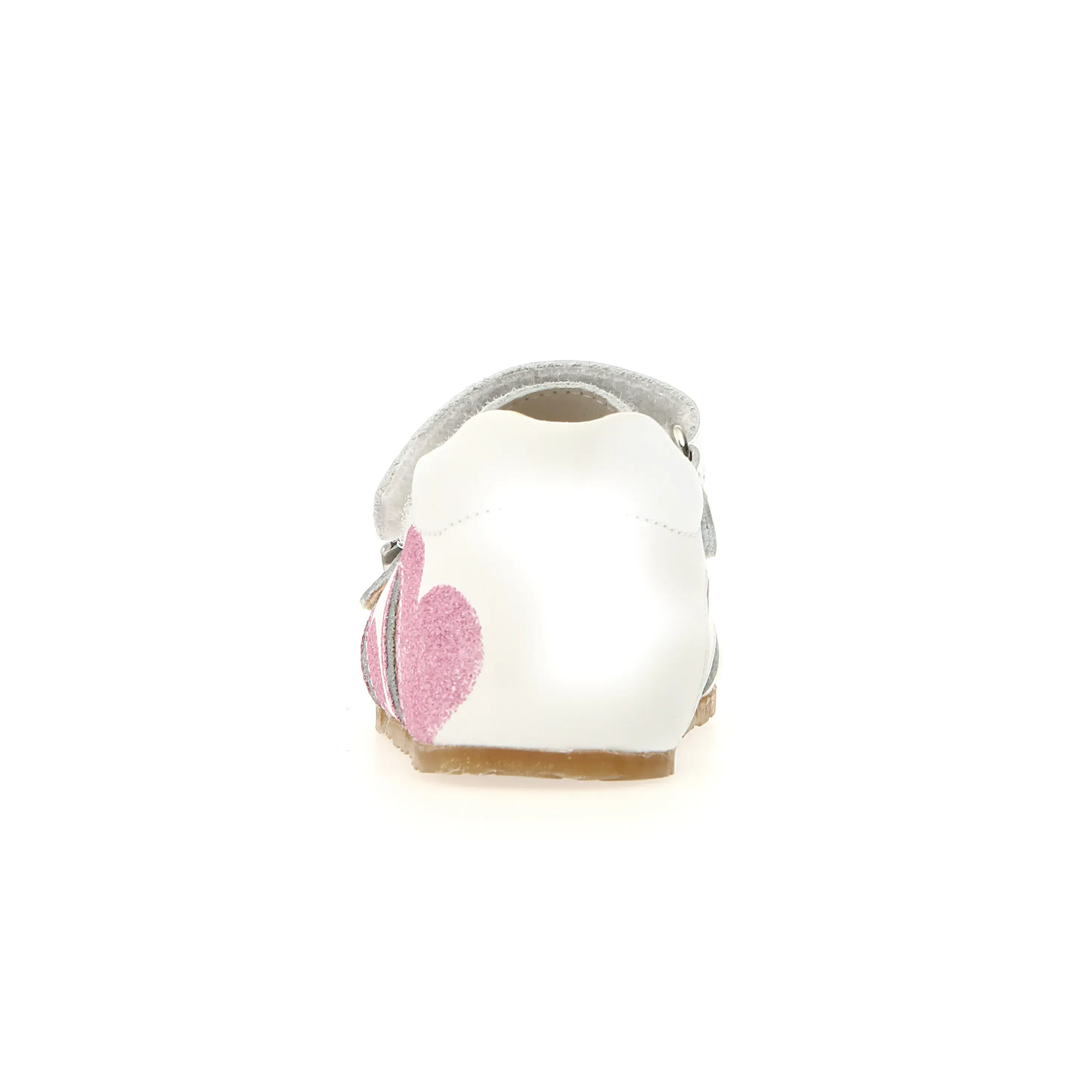 Falcotto Girl's Aryl Sandals - White / Pink