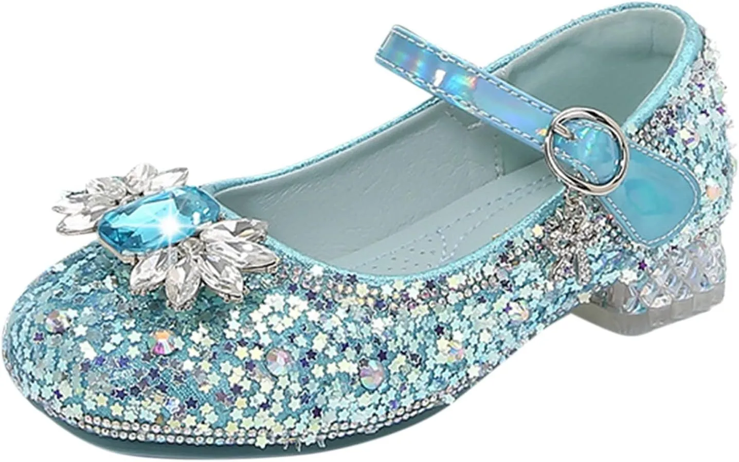 Fashion Autumn Toddler and Girls Casual Shoes Dance Shoes Round Toe Buckle Dress Shoes Water Shoes Girls
