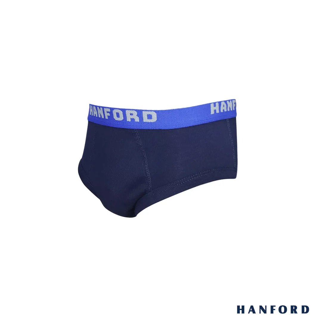 Hanford Kids/Teens Premium Ribben Cotton Hipster Briefs Basketball Print - Assorted (3in1 Pack)