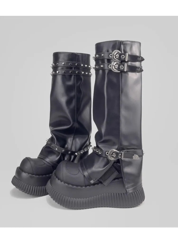 High end original punk boots【s0000006096】