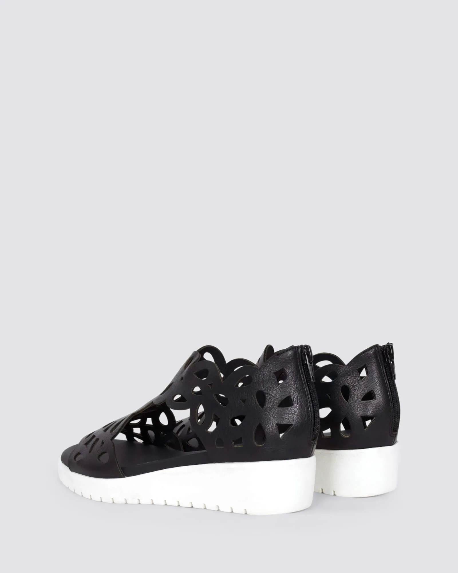 JELODYS SANDALS BLACK LEATHER