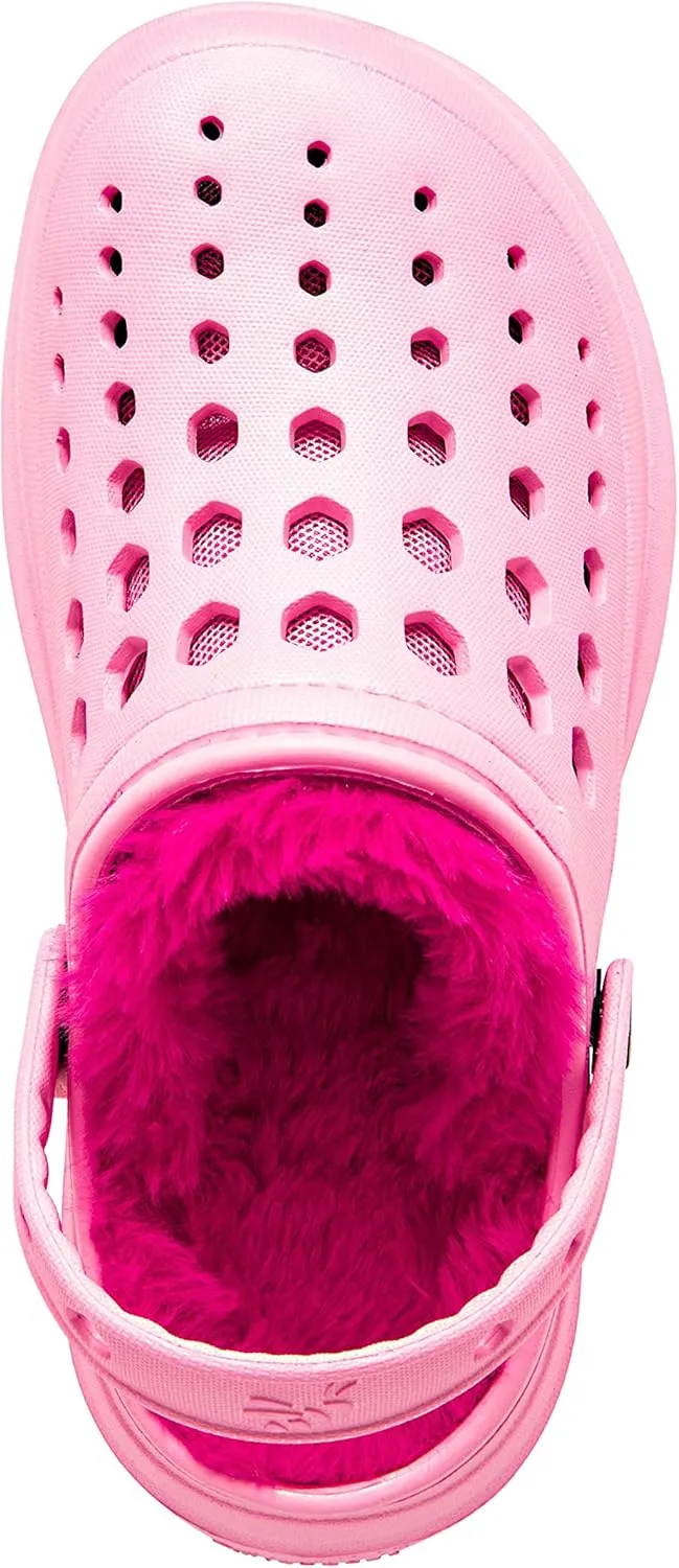 Joybees Kid's Cozy Lined Clog | Extra Cozy Comfort Slipper for Little Kids and Toddlers