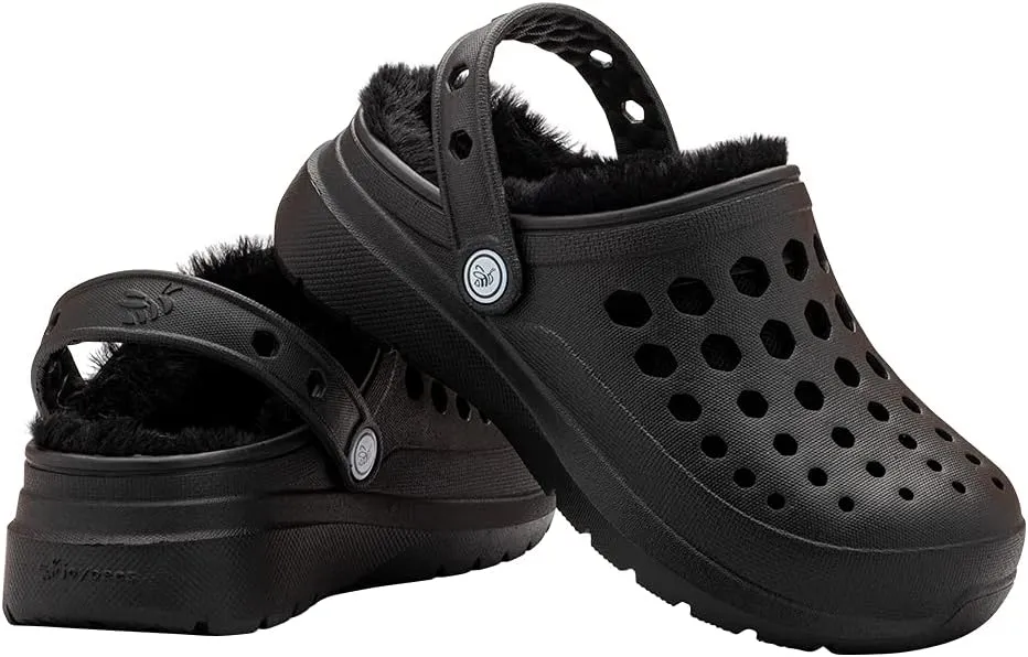 Joybees Kid's Cozy Lined Clog | Extra Cozy Comfort Slipper for Little Kids and Toddlers
