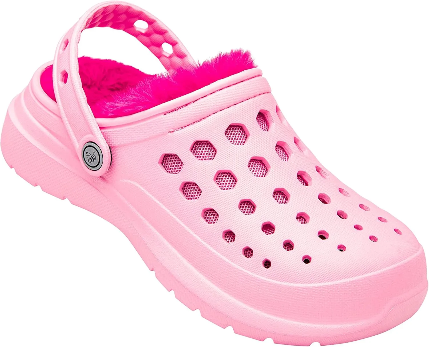 Joybees Kid's Cozy Lined Clog | Extra Cozy Comfort Slipper for Little Kids and Toddlers