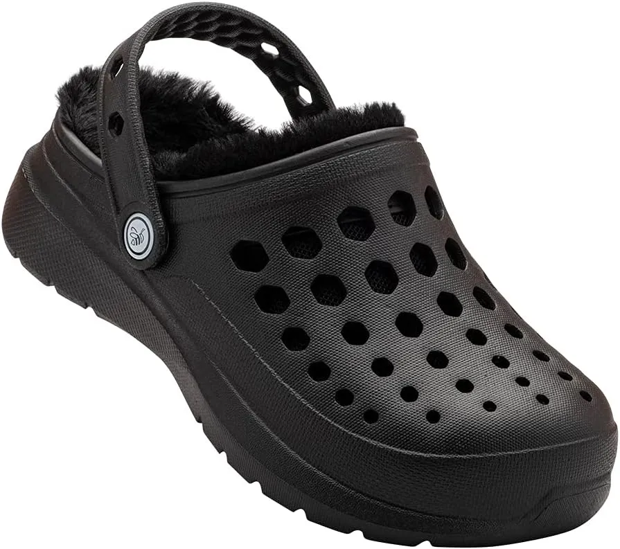 Joybees Kid's Cozy Lined Clog | Extra Cozy Comfort Slipper for Little Kids and Toddlers