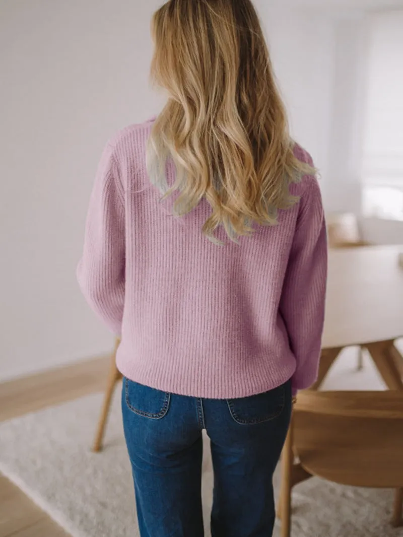 Karla - Eleganter Half-Zip Pullover