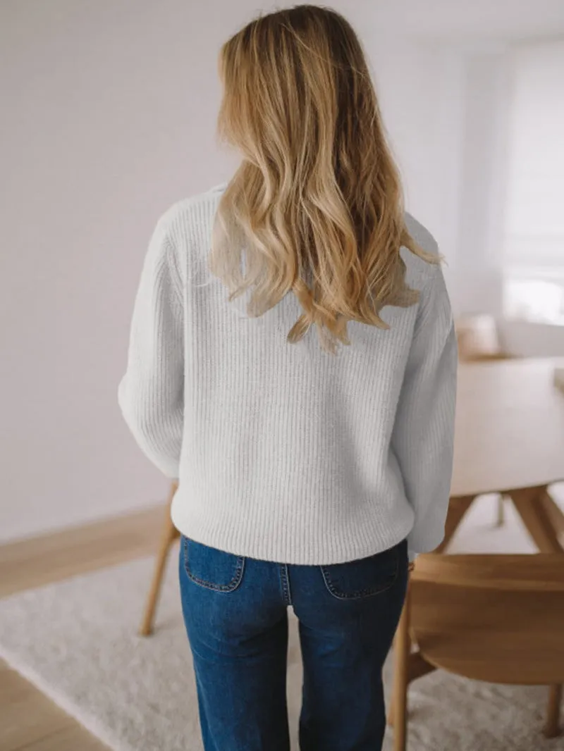 Karla - Eleganter Half-Zip Pullover