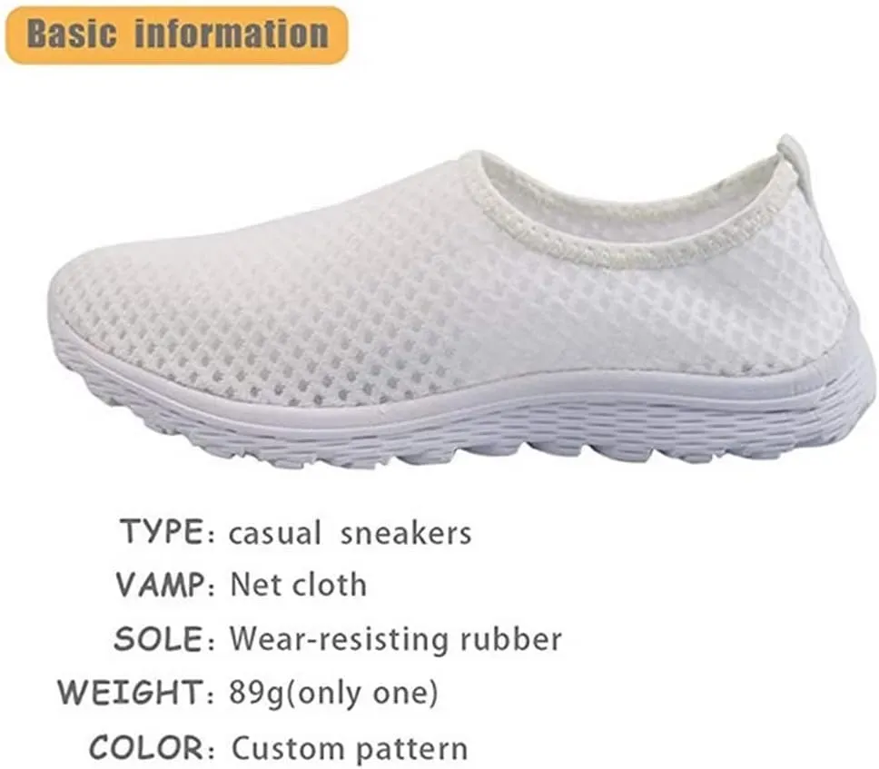 KEIAHUAN Women Flats Sneakers Mesh Breathable Lightweight Sneakers Women's Gym Running Shoes