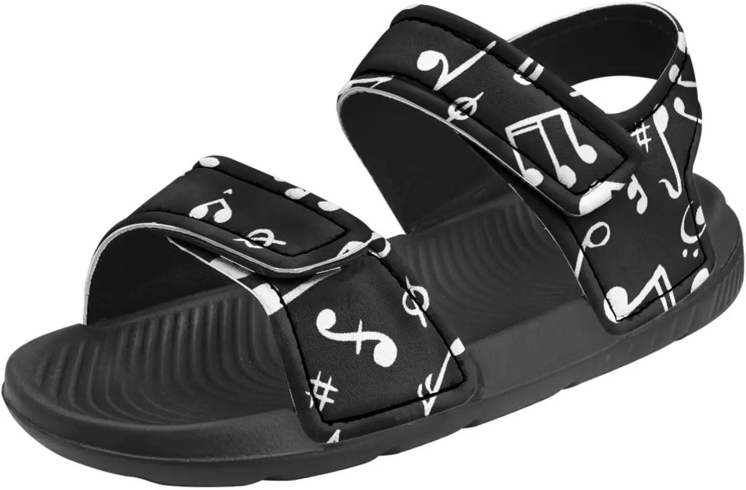 Kids Adjustable Buckle Sandals Outdoor Athletic Water Shoes for Toddler Little Kid Summer Camp Non-Slip Flat Sandal