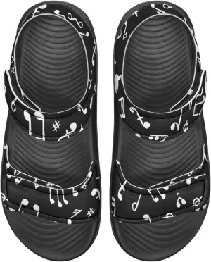 Kids Adjustable Buckle Sandals Outdoor Athletic Water Shoes for Toddler Little Kid Summer Camp Non-Slip Flat Sandal