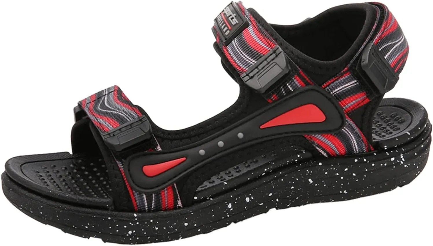 Kids Boys Sports Sandals Outdoor Hiking Beach Open Toe Lightweight Breathable Non Slip On Sandals for Toddler