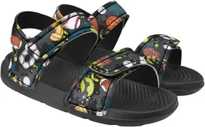 Kids Sandals for Boys Slip On Summer Shoes Kids Slide Sandals Double Bukle Strap Comfort Casual Summer Beach Shoes