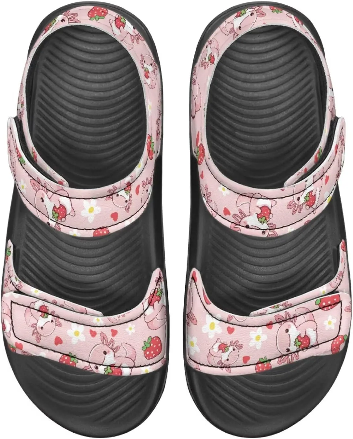 Kids Sandals Girls Toddler Summer Shoes Sandals for Kids Girls Summer Slide with Adjustable Strap Athletic Shoes