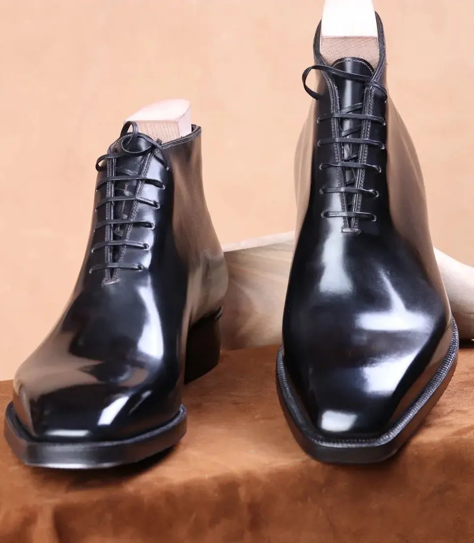 Leather Vegan Oxfords