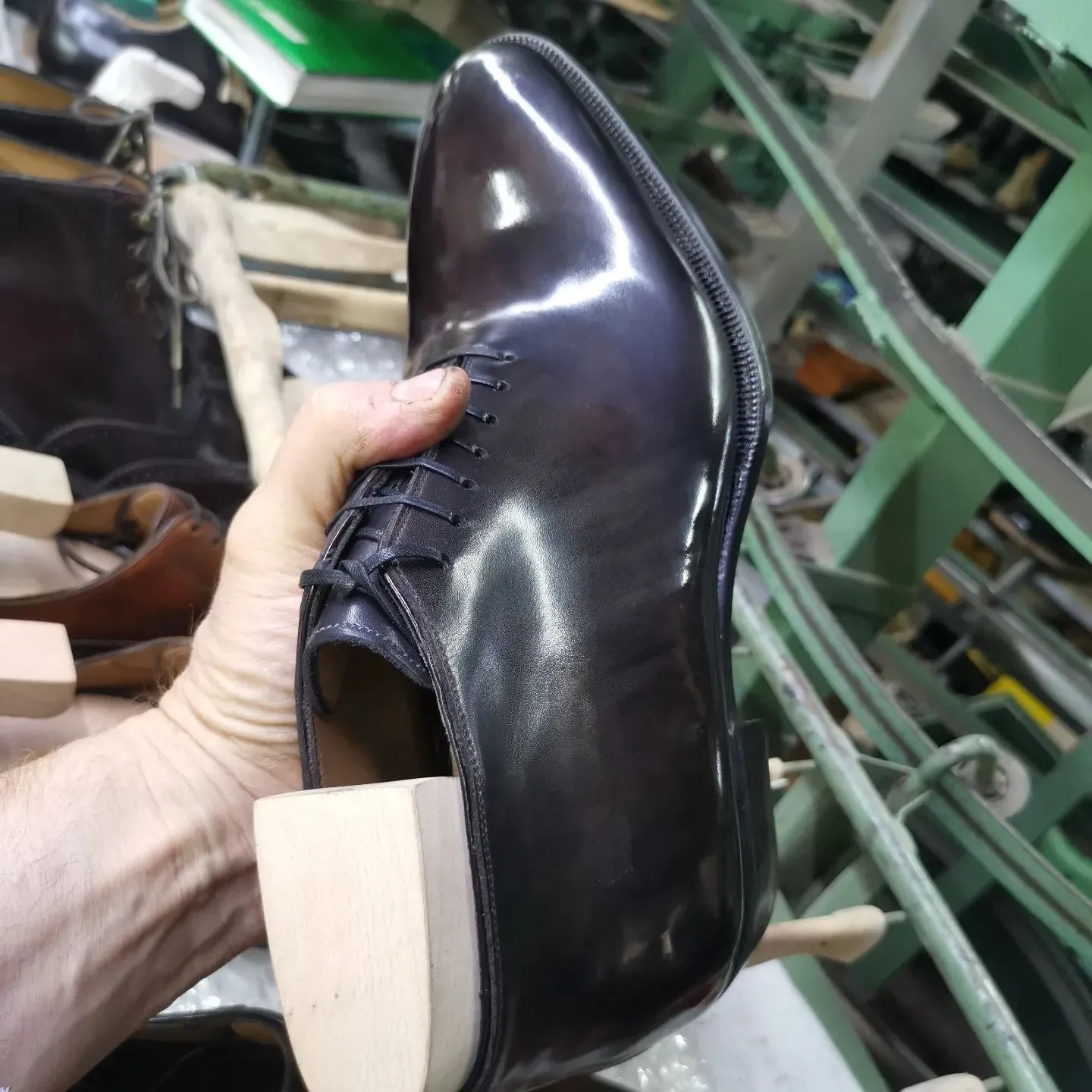 Leather Vegan Oxfords