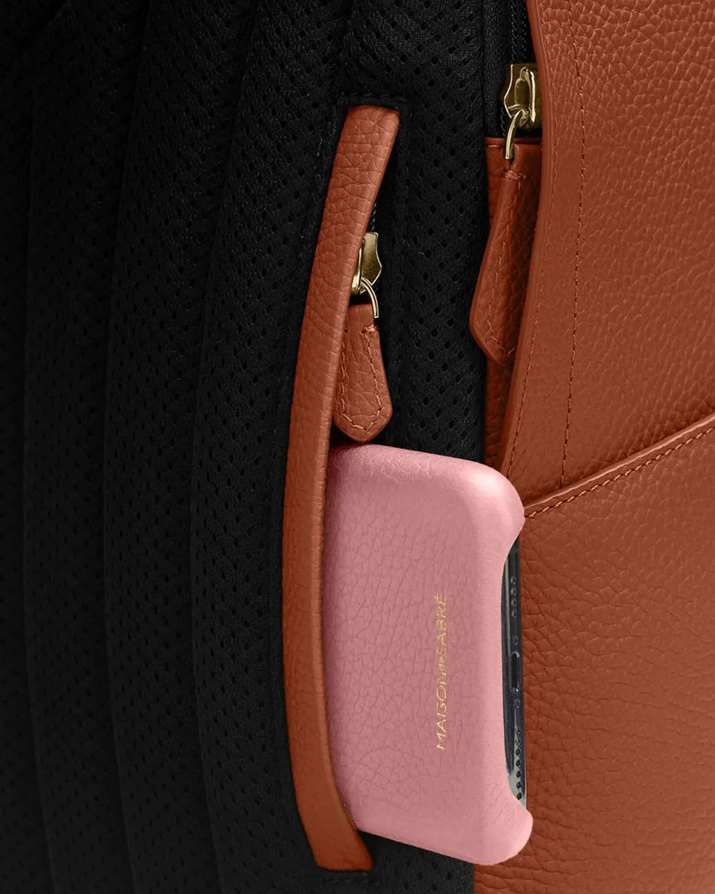 Maison De Sabre The Backpack Walnut Brown