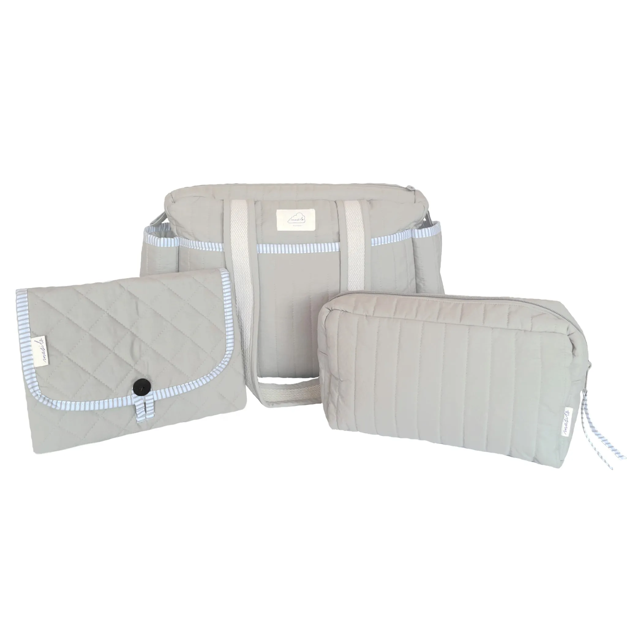 Masilo Travel Essentials Baby Bundle  Grey