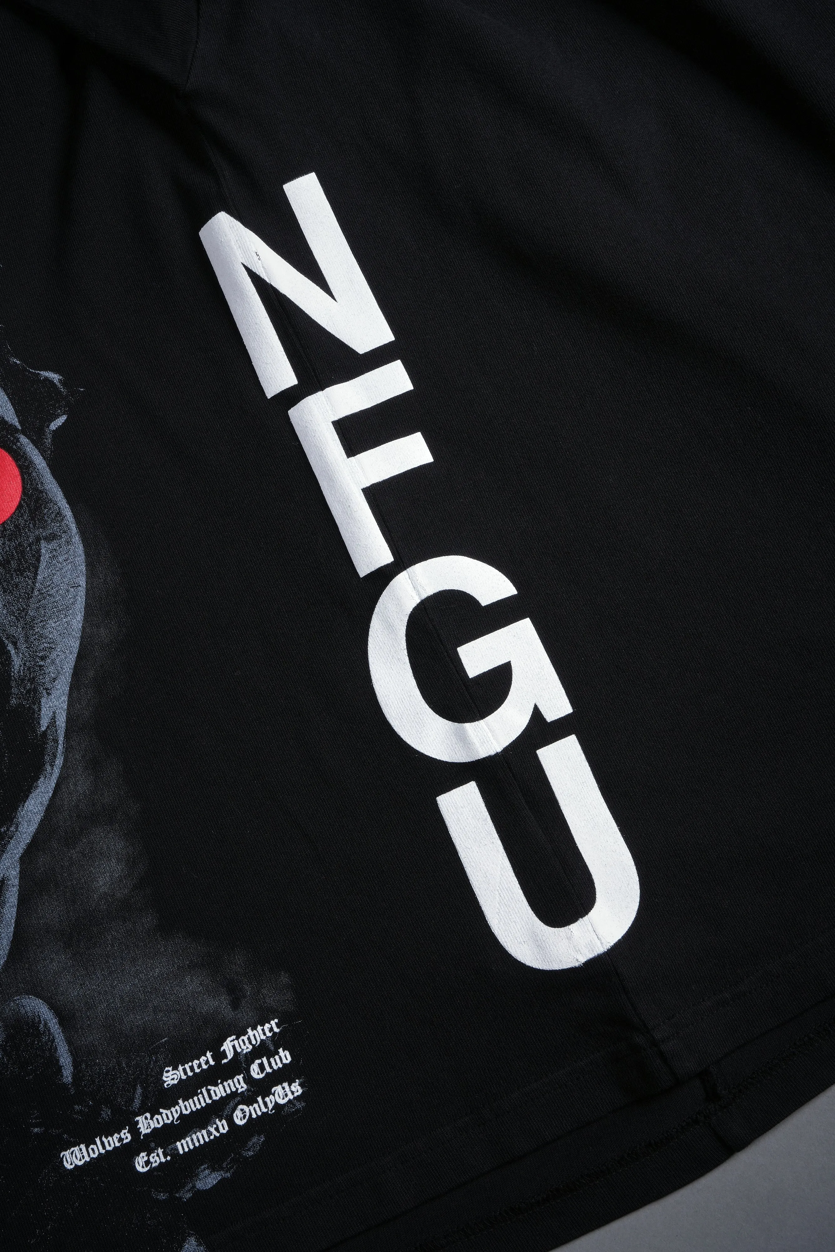 Messatsu "Premium" Oversized Tee in Black