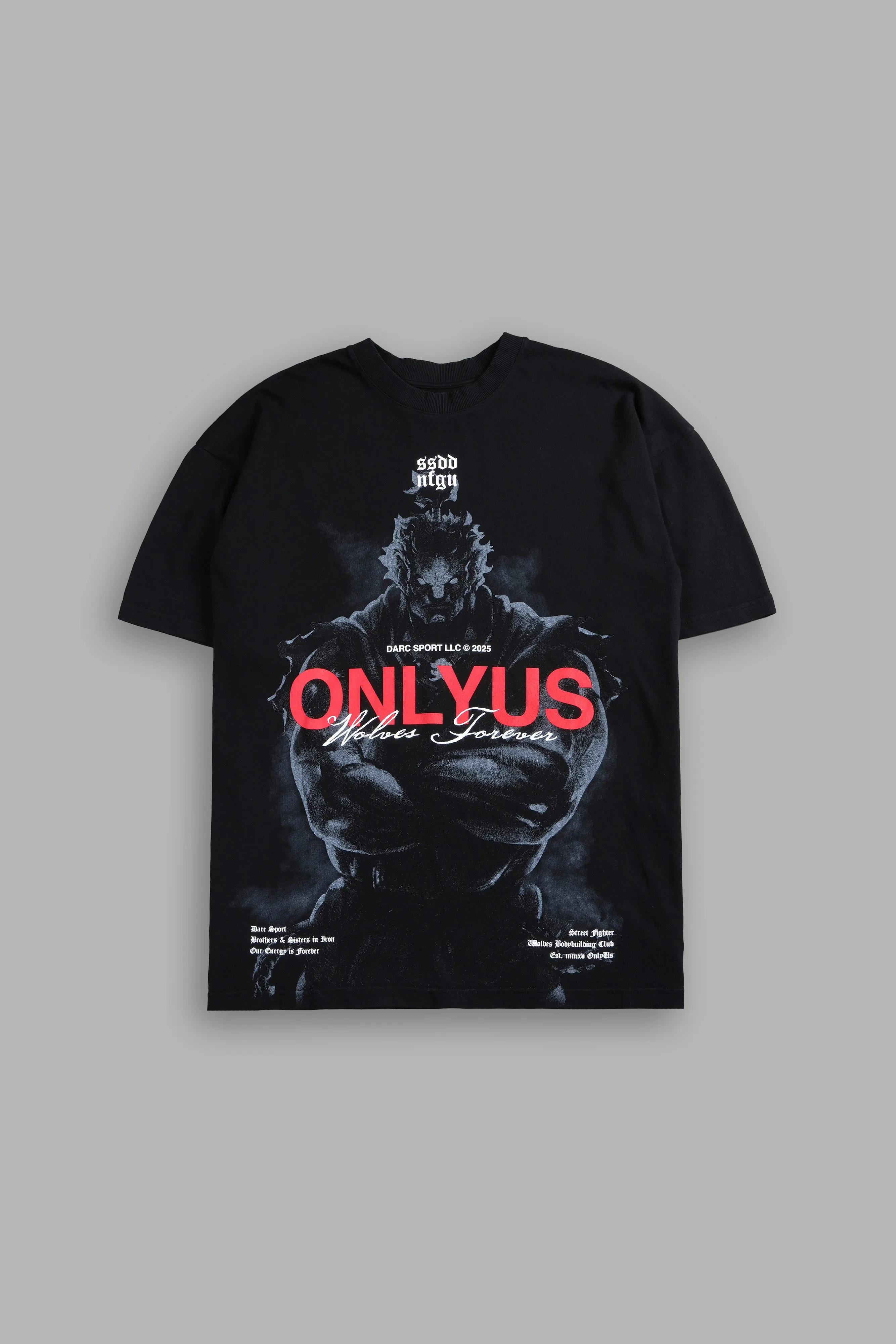 Messatsu "Premium" Oversized Tee in Black